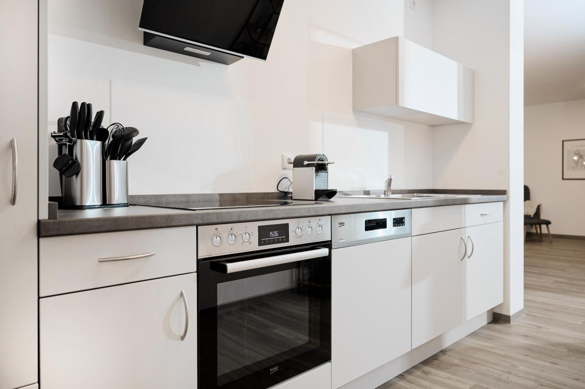 Moderne Apartments Mit Highspeed-Wlan Und Gratis-Tiefgarage Ihr Perfekter Rueckzugsort Nahe Dem Zentrum Und Der Therme I Barrierearm Bad Kissingen Ngoại thất bức ảnh