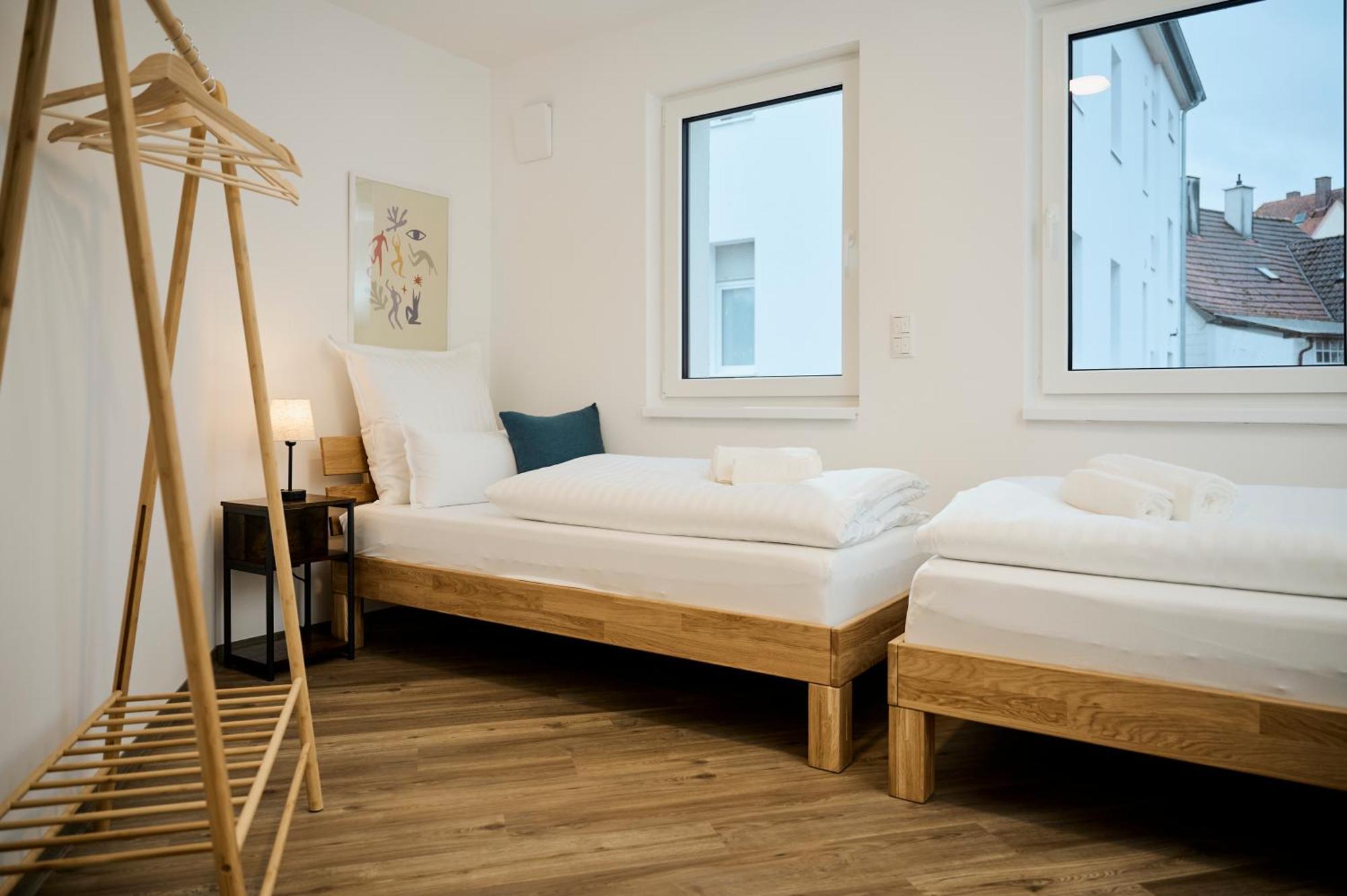 Moderne Apartments Mit Highspeed-Wlan Und Gratis-Tiefgarage Ihr Perfekter Rueckzugsort Nahe Dem Zentrum Und Der Therme I Barrierearm Bad Kissingen Ngoại thất bức ảnh