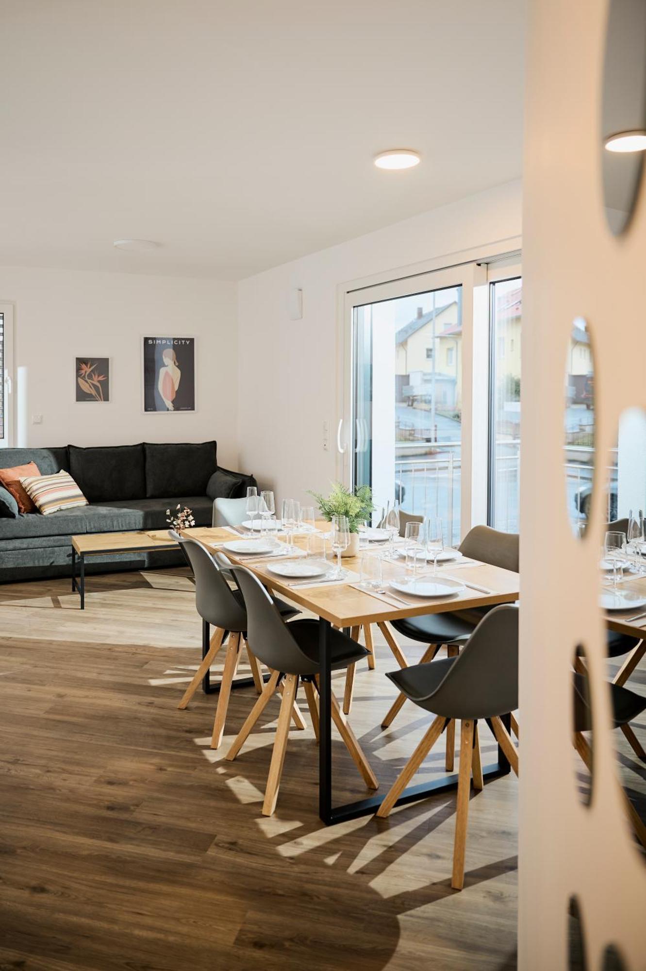 Moderne Apartments Mit Highspeed-Wlan Und Gratis-Tiefgarage Ihr Perfekter Rueckzugsort Nahe Dem Zentrum Und Der Therme I Barrierearm Bad Kissingen Ngoại thất bức ảnh