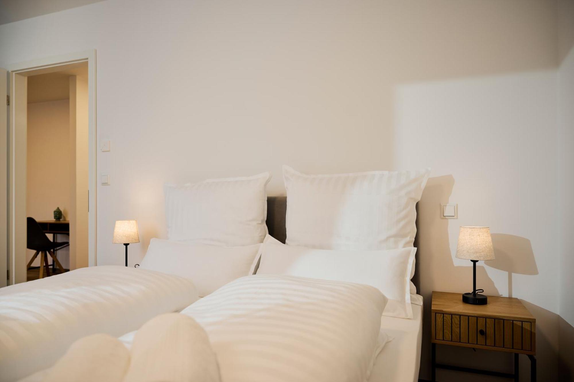 Moderne Apartments Mit Highspeed-Wlan Und Gratis-Tiefgarage Ihr Perfekter Rueckzugsort Nahe Dem Zentrum Und Der Therme I Barrierearm Bad Kissingen Ngoại thất bức ảnh