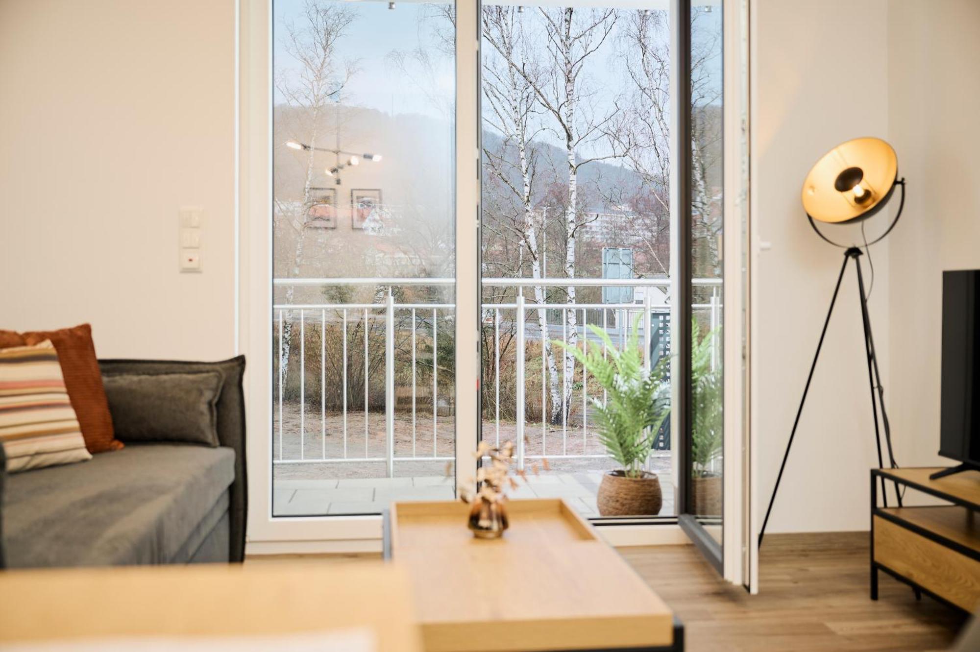 Moderne Apartments Mit Highspeed-Wlan Und Gratis-Tiefgarage Ihr Perfekter Rueckzugsort Nahe Dem Zentrum Und Der Therme I Barrierearm Bad Kissingen Ngoại thất bức ảnh